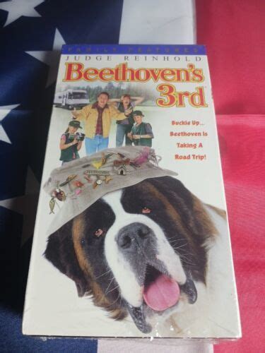 Beethovens 3rd VHS 2001 Paper Sleeve Judge Reinhold Julia Sweeney