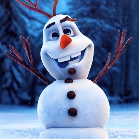 Realistic Photo Of Olaf Snowman From Frozen Movie Midjourney