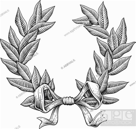 Vintage Wreath Vector