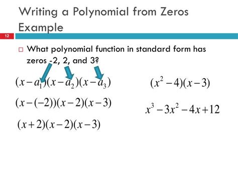 PPT - Polynomials, Linear Factors, Zeros PowerPoint Presentation - ID ...