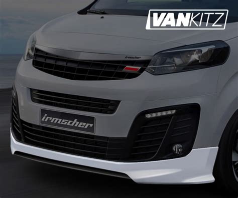 Irmscher Front Splitter For Citroen Dispatch SpaceTourer 2016 To