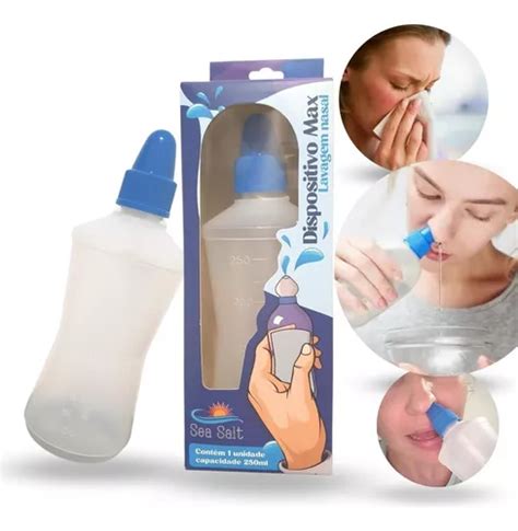 Lavador Nasal De 250mL Dispositivo De Lavagem Nasal Lavador Nasal