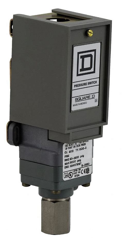 Square D Diaphragm Pressure Switch Differential To Psi Range