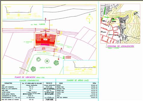 Plano De Ubicacion En Autocad Descargar Cad Gratis 194 91 Kb