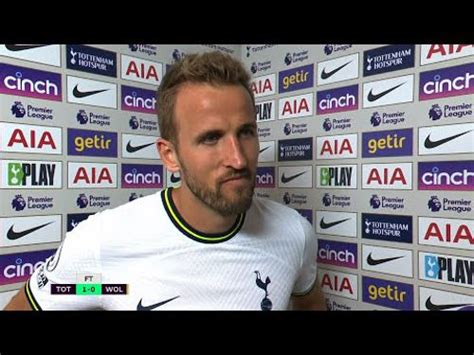 Premier League Tottenham Hotspur V Wolverhampton Wanderers Post Match Interview With Harry