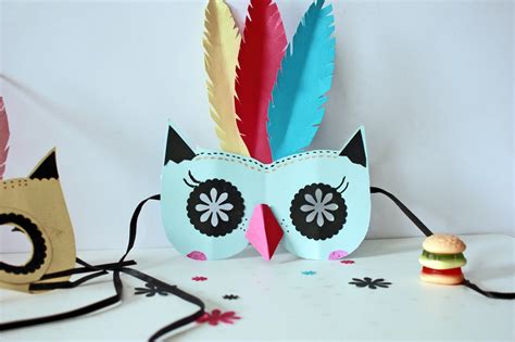 Tutoriel DIY Les Jolis Masques En Papier