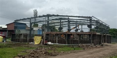 Mild Steel Prefab Industrial Structure At Rs Square Feet