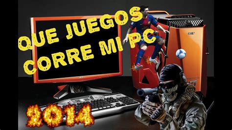 COMO SABER QUE JUEGOS CORRE MI PC 2014 HD YouTube