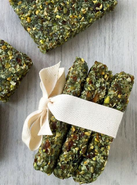 Spirulina Protein Bar Recipe