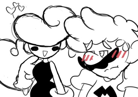 Mario X Vivian Sketch