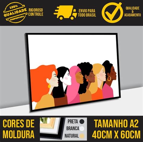 Quadro Mulheres Elo7 Produtos Especiais