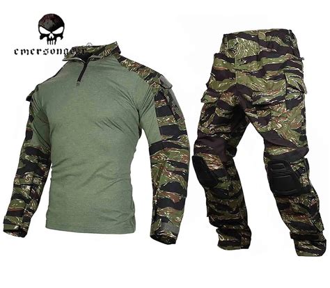 Emerson Conjunto De Uniforme De Combate T Ctico G3 Para Hombre Trajes