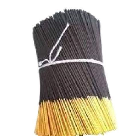 Black 10 Inch Raw Rose Fragrance Eco Friendly Bamboo Stick Agarbatti At