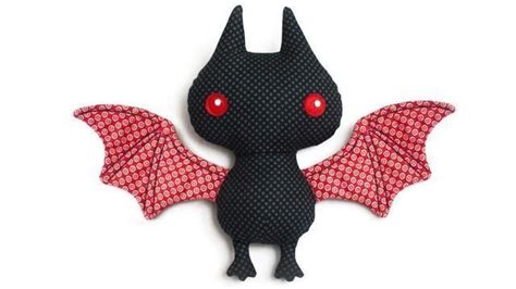 Peluche Chauve Souris Tuto Et Patron Couture Halloween Sewing