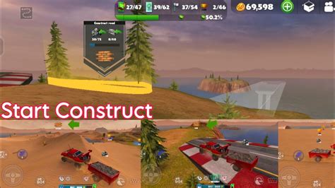 Otr Offroad Car Driving Game Transport Stone Construct Road Gameplay