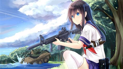 Brunette Anime Girls Wallpapers HD Desktop And Mobile Backgrounds