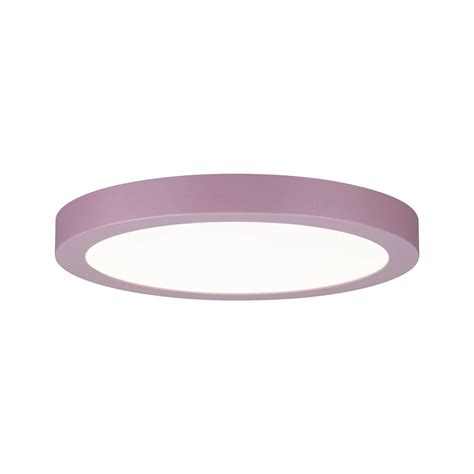 Plafonnier Paulmann Abia Pastell Violet Panneau Led Mm W V