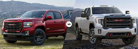 Gmc Canyon Vs Gmc Sierra