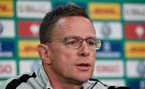 Manchester United Ralf Rangnick Es Nuevo Dt De La Selección De Austria