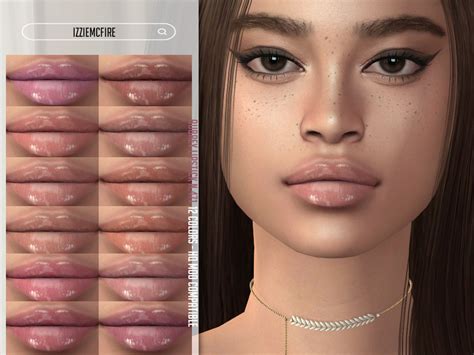 The Sims Resource IMF Aubrey Lipstick N 471