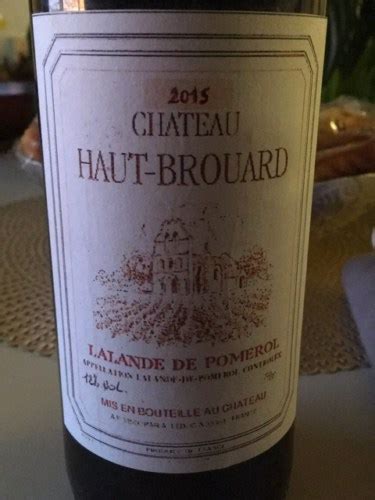 Ch Teau Haut Brouard Lalande De Pomerol Vivino Brasil