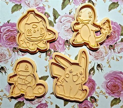 Pokemon Cookie Cutter Set Create Fun And Tasty Pokemon Themed Cookies