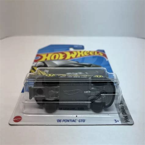 HOT WHEELS Pontiac GTO HW bande de traînée voiture noire HCX EUR PicClick FR