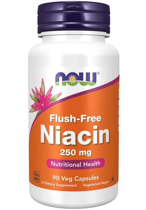 Now Flush Free Niacin 250 Mg Supplement First