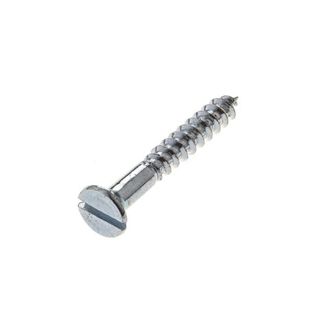 Slotted Countersunk Woodscrew ZP Screwshop