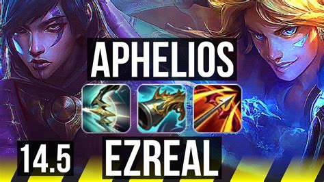 APHELIOS Leona Vs EZREAL Pyke ADC 73 Winrate Legendary 13 3