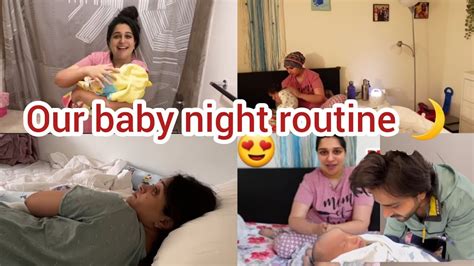 Our Baby Night Routine Dipika Ki Duniya Shoaib Ibrahim Saba Ka