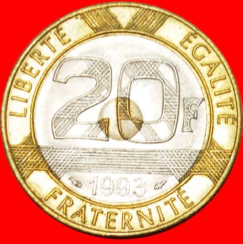 MONT SAINT MICHEL FRANCE20 FRANCS 1993 COIN ALIGNMENTLOW STARTNO