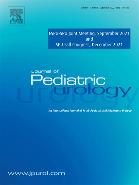 Table Of Contents Page Journal Of Pediatric Urology