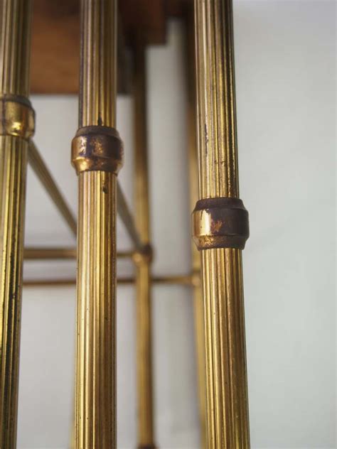 Vintage Nest Of Brass Tables For Sale