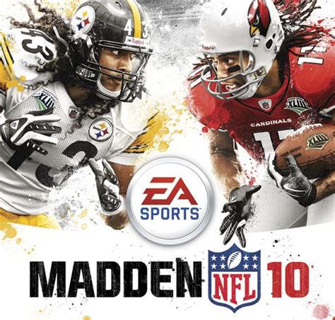 EA Announces Larry Fitzgerald And Troy Polamalu As Madden NFL 10 Cover