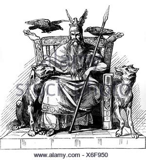 Odin Wotan dios supremo en la mitología nórdica dios de sabiduría y