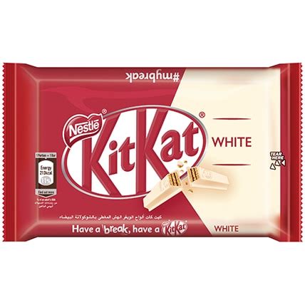 KitKat® 4 Finger White Chocolate Bar | KitKat