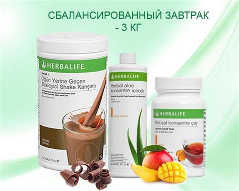 Herbalife Гербалайф сбалансированный завтрак,коктейль,алоэ,чай - купить ...