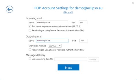 How To Set Up An Pop Account On Outlook 2019 365 Help