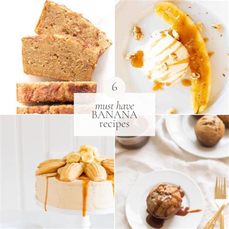 6 Irresistible Banana Recipes Julie Blanner