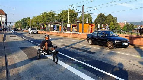 Getestet So L Uft Es Auf Bielefelds Neuer Bikelane Auf Der Artur