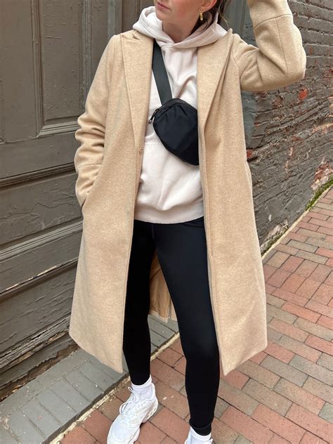 Running Errands Comfortable Warm Outfit Coat Outfit Casual Wool Coat