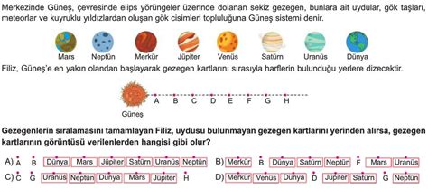 S N F G Ne Sistemi Test Z Testleri Sorular