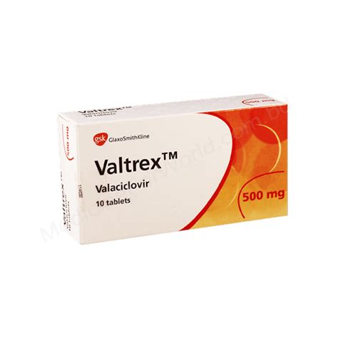 Valaciclovir Valtrex Mg Mg Rx Medicine For World