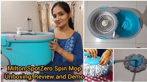 Milton SpotZero Royale Spin Mop II Unboxing Review And Demo II Best