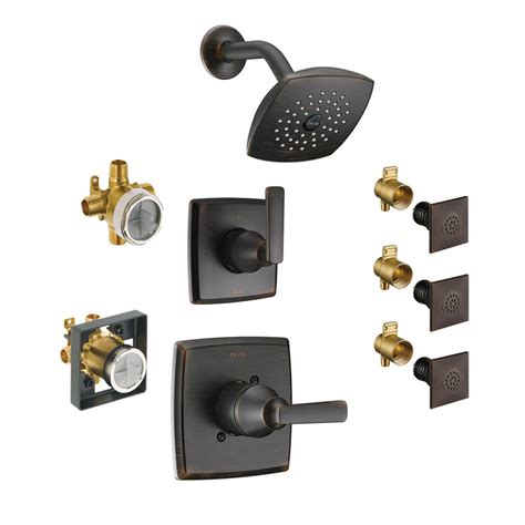 Delta Ks14264 Drb00 Rb Ashlyn Monitor Shower Kit 3 Setting 2 Port Diverter And 3 Touch Clean