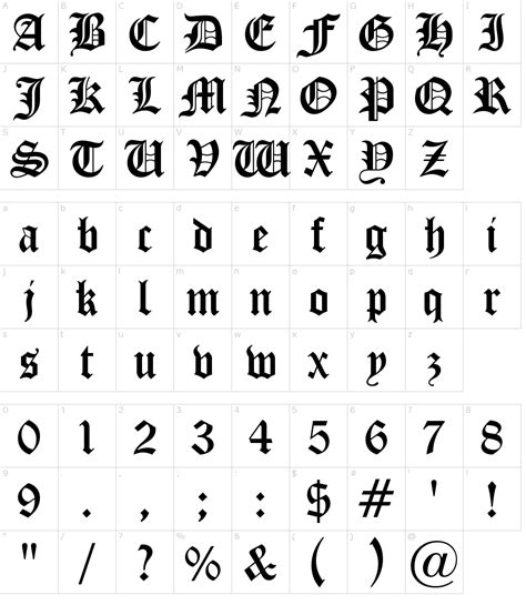 Opti Cloister Black Font Download