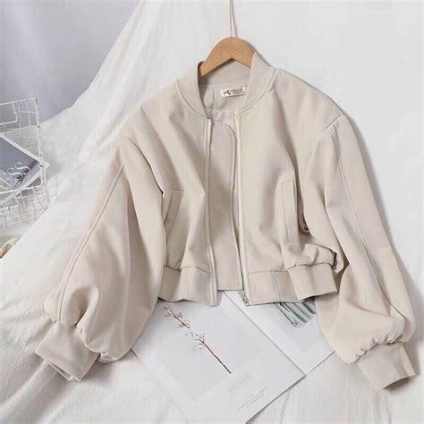 Áo Khoác Bomber form Lỡ Dày Mịn Siêu Đẹp HOT CLITUS FASHION Shopee Việt Nam