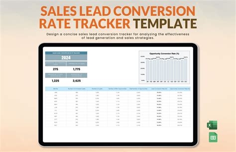 Sales Lead Conversion Rate Tracker Template In Excel Google Sheets