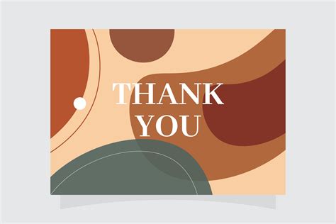 Thank You Card Design Template Graphic by boskecil · Creative Fabrica